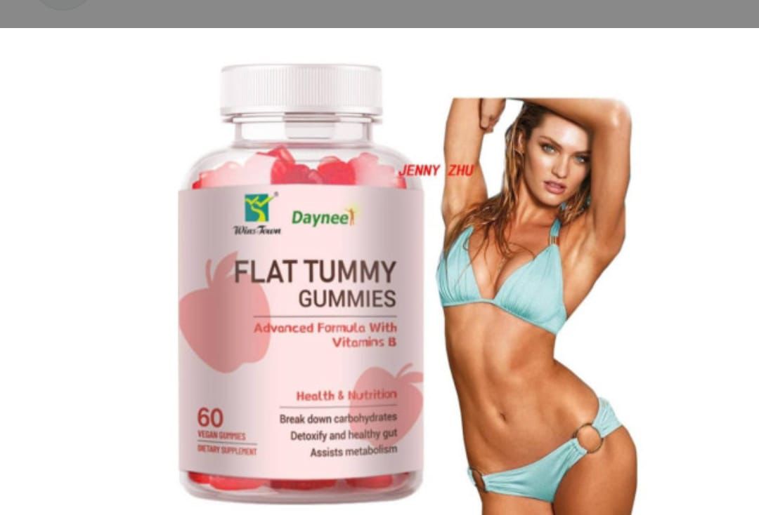 Daynee Flat Tummy Gummies Get A Flatter Waist and Tummy Slimming 60 Gummies