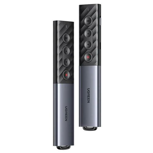 UGREEN LP479 Wireless Presenter UG-50654 – with Red Laser Pointer, USB 2.4GHz Remote Control, Plug & Play Presentation Clicker for PowerPoint & Keynote