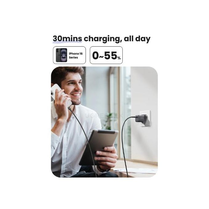 UGREEN X513 30W Fast Charger UK WITH 1 USB-C port