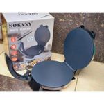 !!!!Restocked!!!!Sokany Chapati Maker-Roti Chapati maker makes rolling chapattis easier than ever before. It allows you to
make thin and perfectly circular chapattis with minimum effort.