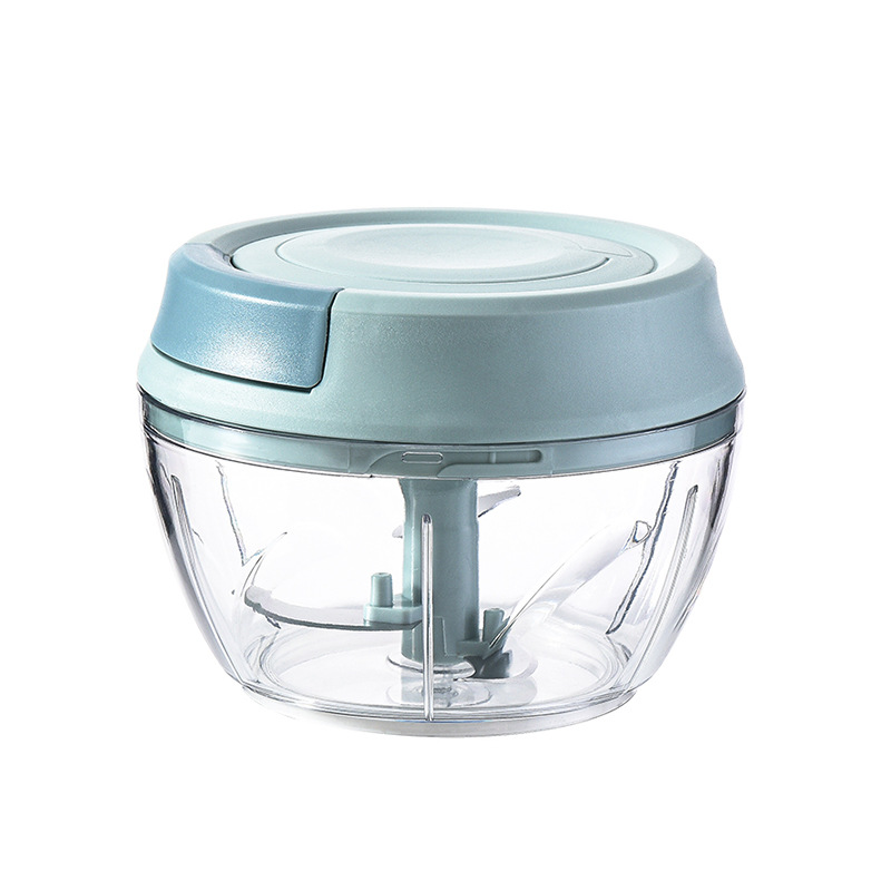 Kitchen vegetable blender, kitchen mini garlic slicer, shredder, mini meat grinder for baby food
