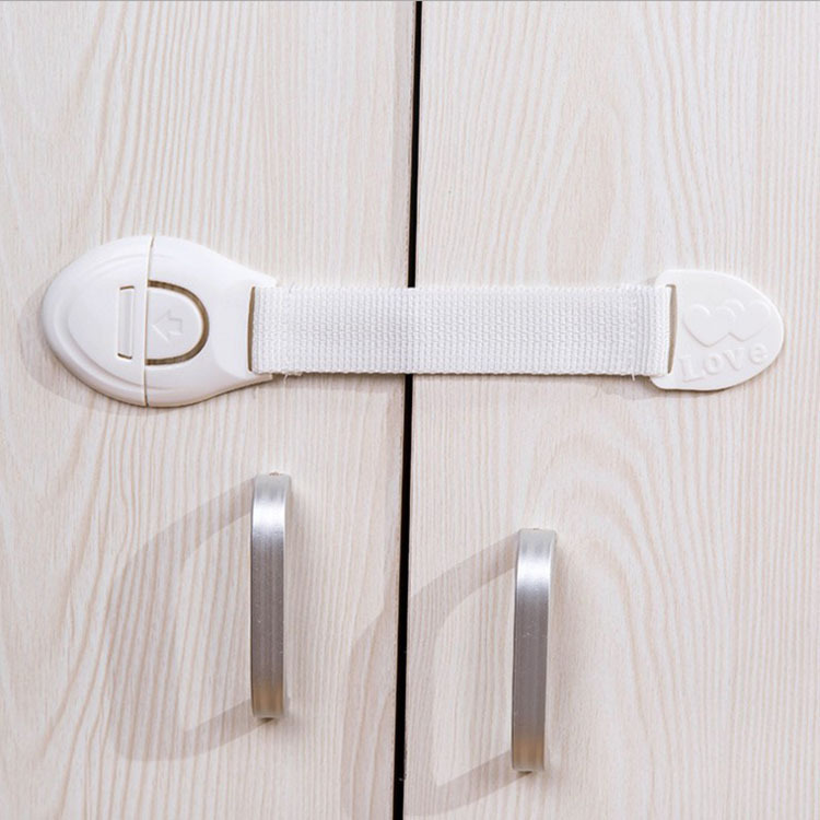 10 sets of child safety locks, suitable for cabinets, drawer anti-fridge safety locks, toilets, and webbing locks