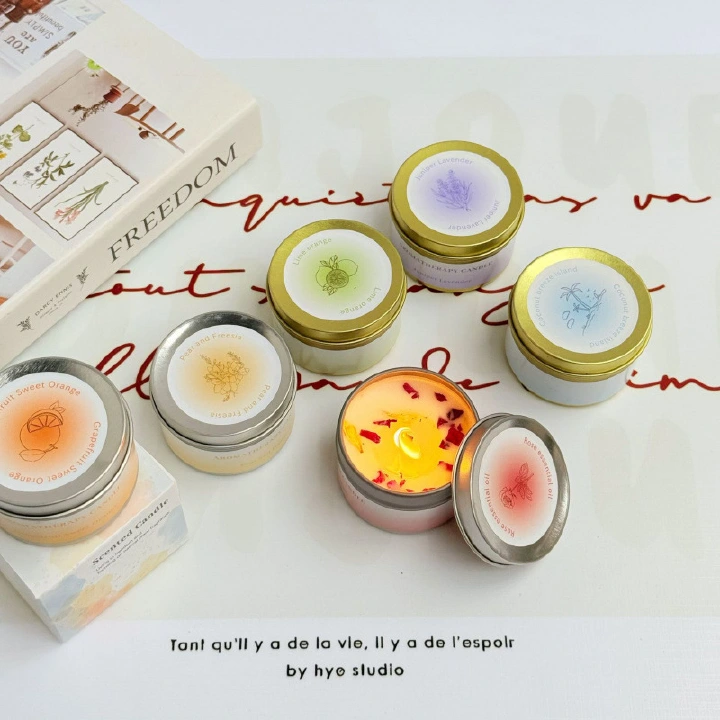 Soy wax aromatherapy candles, wedding souvenirs, birthday gifts, floral fragrances, fragrant roses, natural and long-lasting smoke-free and stress relieving
Festival candles