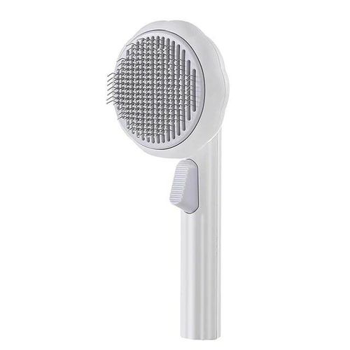 Premium Pumpkin Pet Brush – Self Cleaning Grooming Brush for Cats & Dogs