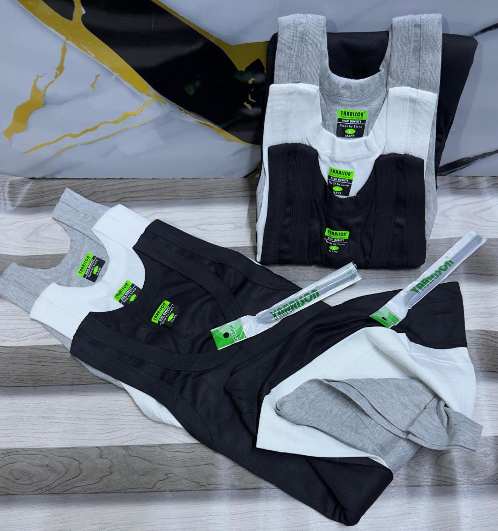 3PCS Pure Cotton Men Vests Soft Breathable Sleeveless Innerwear for Men Comfortable Lightweight Undershirts M–3XL Durable Everyday Wear Gym Casual and Daily Use