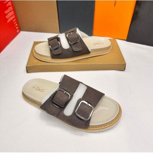 Men PU Leather Open Sandals Comfortable Lightweight Slip On Footwear Durable Non Slip Sole Breathable Casual Everyday Wear Stylish Summer Shoes Sizes 40 to 45