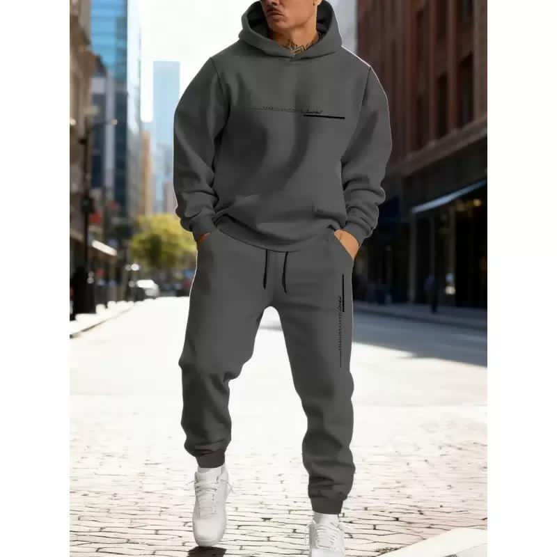 HEAVY DUTY Premium Unisex Pullover Hoodie & Joggers Tracksuit Set Casual Streetwear Sweatsuit (Sizes M-3XL)