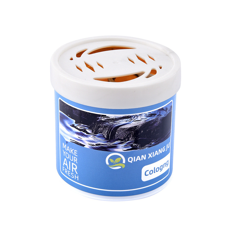 Car Air Freshener Solid Perfume Balm, 130g Large Capacity with 12 Scents, Gentle Non-Irritating, Safe for Pregnant Women & Pets, 60 Days Long-Lasting Odor Eliminator for Car, Home, Office & Wardrobe