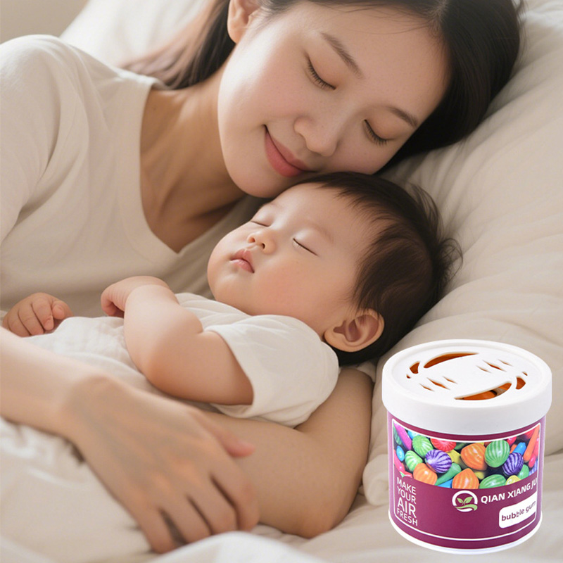 Car Air Freshener Solid Perfume Balm, 130g Large Capacity with 12 Scents, Gentle Non-Irritating, Safe for Pregnant Women & Pets, 60 Days Long-Lasting Odor Eliminator for Car, Home, Office & Wardrobe