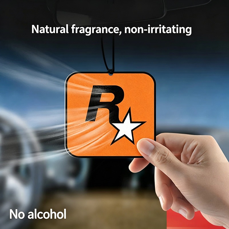 R-Star Hanging Car Air Freshener - Long Lasting Natural Scent for Car, Closet & Home Save More with 10-Pack