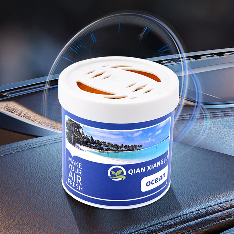 Car Air Freshener Solid Perfume Balm, 130g Large Capacity with 12 Scents, Gentle Non-Irritating, Safe for Pregnant Women & Pets, 60 Days Long-Lasting Odor Eliminator for Car, Home, Office & Wardrobe