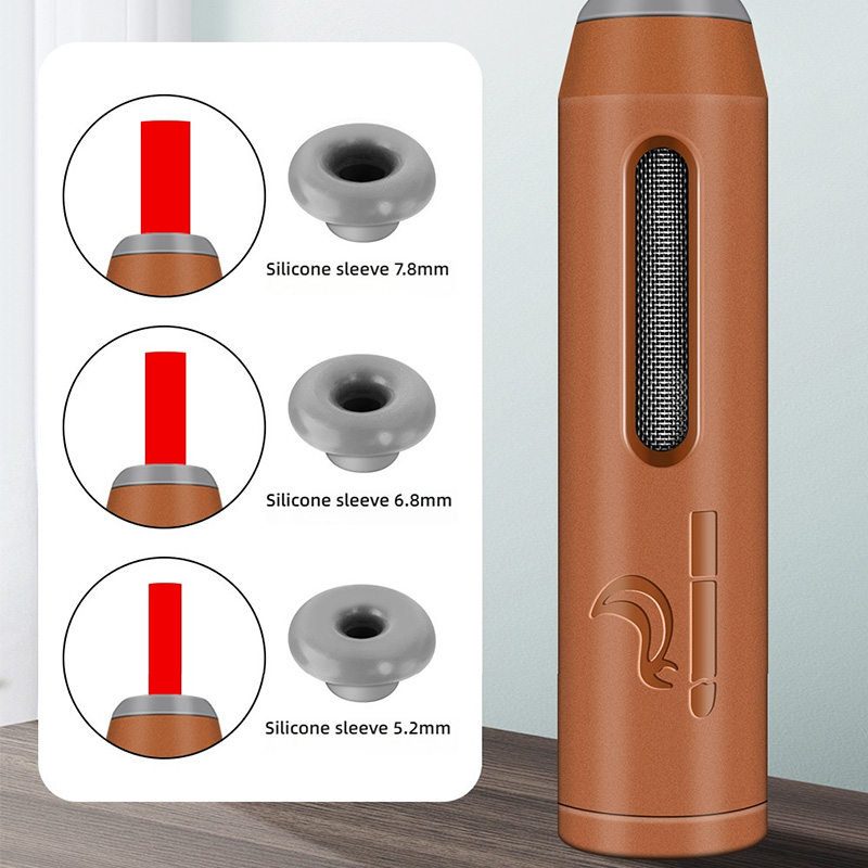 Portable Mini Cigarette Ashtray for Car Home Outdoor, Dustproof Ash Collector with Universal Fit for Coarse Medium Fine Cigarettes, No Ash Flying, Easy to Clean, Smokeless & Odorless, Compact Pocket