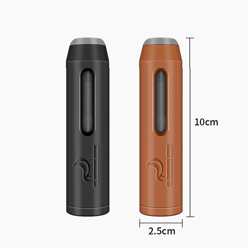 Portable Mini Cigarette Ashtray for Car Home Outdoor, Dustproof Ash Collector with Universal Fit for Coarse Medium Fine Cigarettes, No Ash Flying, Easy to Clean, Smokeless & Odorless, Compact Pocket