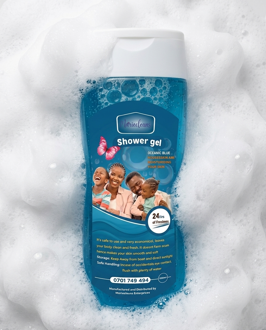 Marie Cleans Oceanic Blue Shower Gel