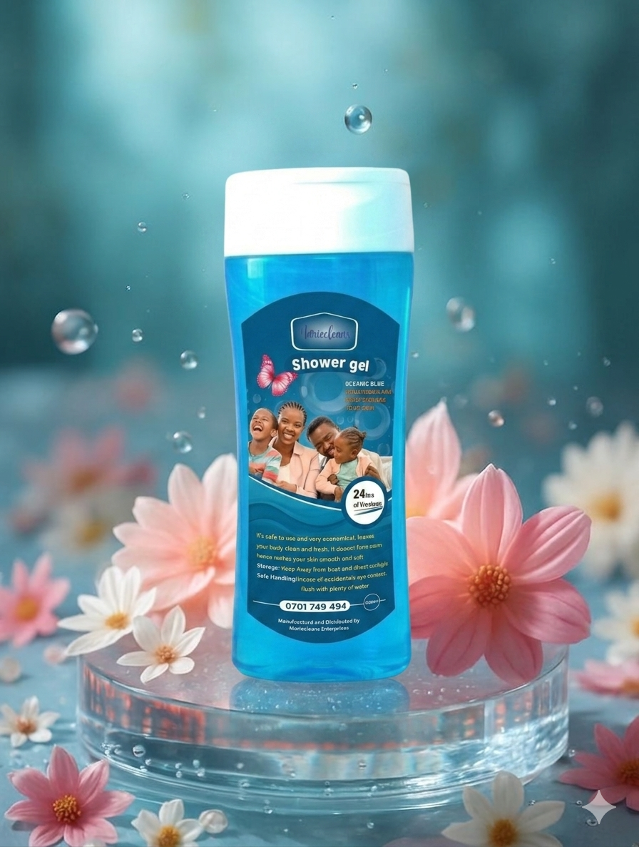 Marie Cleans Oceanic Blue Shower Gel