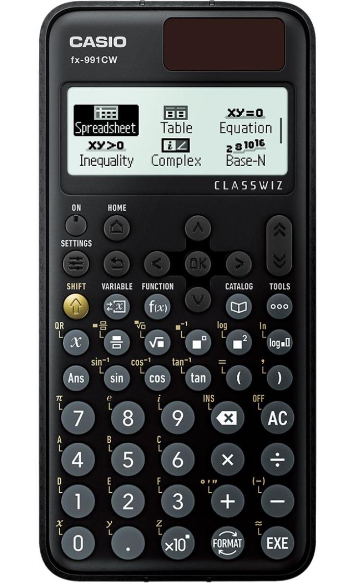 Original Casio fx 991 cw scientific calculator / CLASSWIZ / Engineering & statistics scientific calculator latest  edition with morr than 540 functions