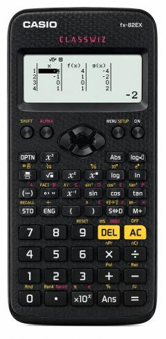 Original CASIO fx 82 ex ClassWiz scientific calculator with 272 functions / engineering and statistics calculator.
