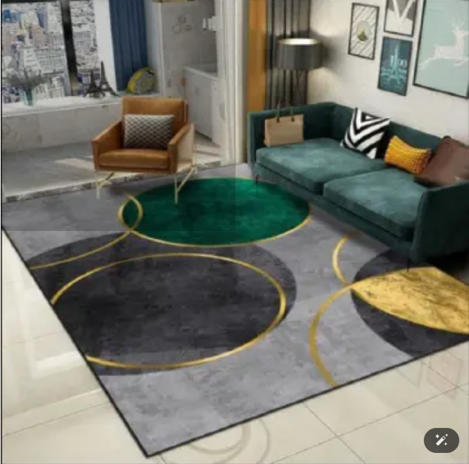 [🔥NEW SPECIAL LIMITED OFFER🔥 🥑🌽ONLY AT KILIMALL !!! ] 5*8FTS Luxury 3D Embossed Carpet – Area Rug for Living Room & Bedroom