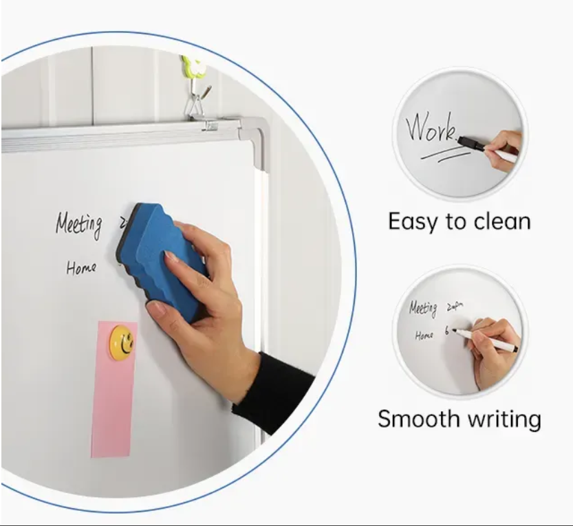 70* 100 CM Whiteboard Writing Board – Dry Erase Board for Office, School & Home Stay organized and boost productivity with this durable whiteboard. Perfect for meetings, teaching, planning
