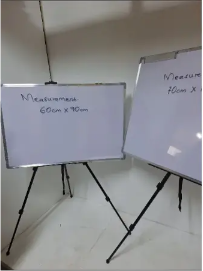 70* 100 CM Whiteboard Writing Board – Dry Erase Board for Office, School & Home Stay organized and boost productivity with this durable whiteboard. Perfect for meetings, teaching, planning