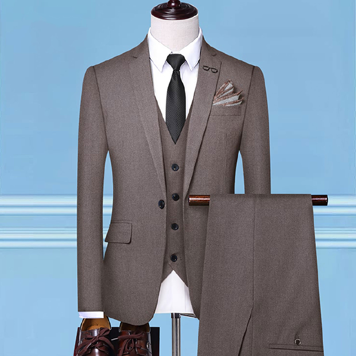 Mens Business Suits, Official Formal Wear, Elegant Tailored Blazer and Trousers Set, Premium Fabric, Comfortable Fit, Modern Slim Design, Perfect for Office Meetings, Corporate Events and Smart