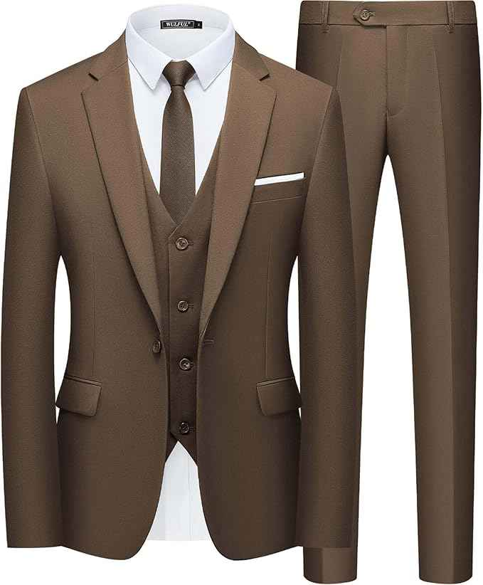 Mens Business Suits, Official Formal Wear, Elegant Tailored Blazer and Trousers Set, Premium Fabric, Comfortable Fit, Modern Slim Design, Perfect for Office Meetings, Corporate Events and Smart