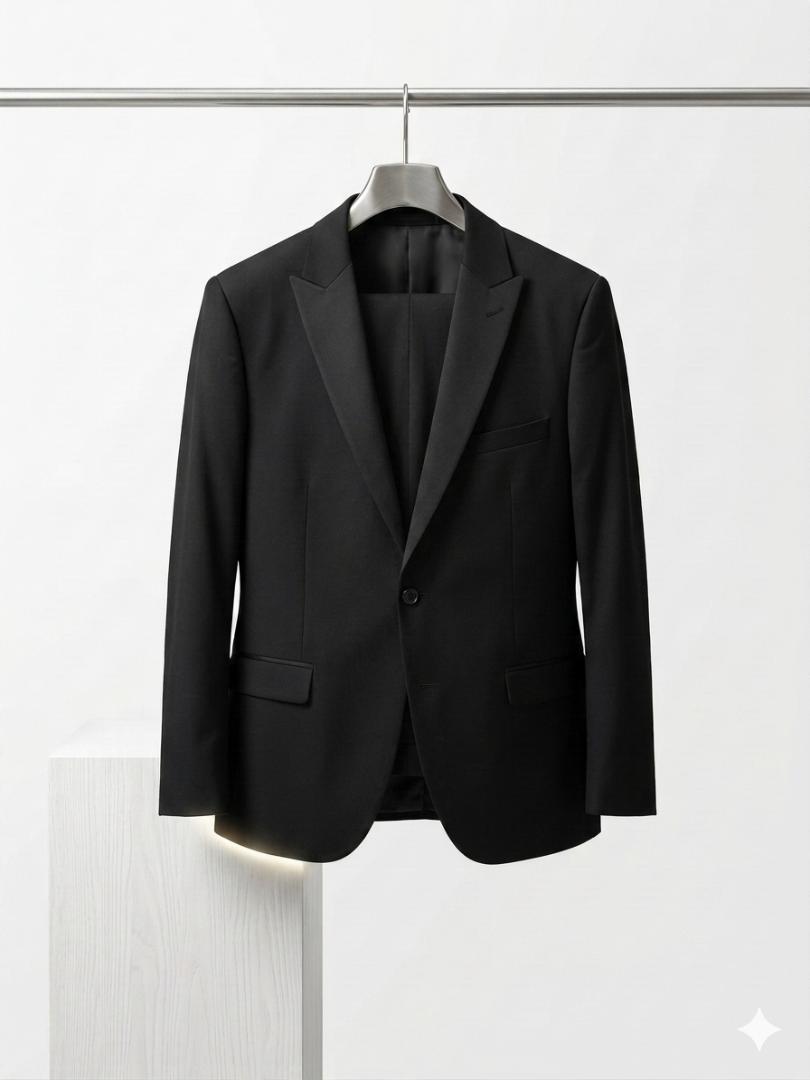 Mens Business Suits, Official Formal Wear, Elegant Tailored Blazer and Trousers Set, Premium Fabric, Comfortable Fit, Modern Slim Design, Perfect for Office Meetings, Corporate Events and Smart
