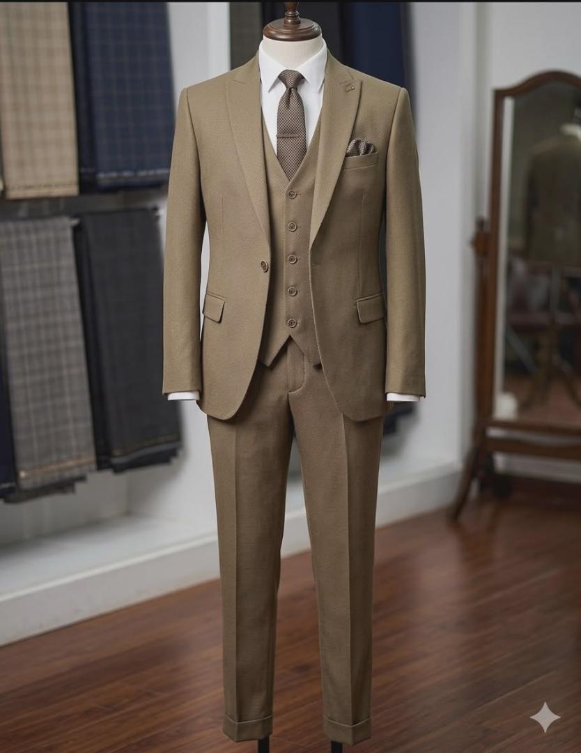 Mens Business Suits, Official Formal Wear, Elegant Tailored Blazer and Trousers Set, Premium Fabric, Comfortable Fit, Modern Slim Design, Perfect for Office Meetings, Corporate Events and Smart