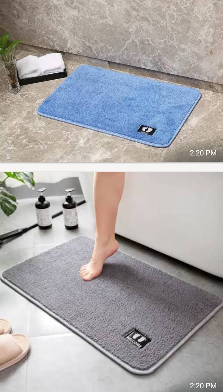 DOOR MATS ARE A MUST-HAVE HOME ESSENTIAL DESIGNED TO KEEP YOUR SPACE CLEAN, DRY AND STYLISH ALL AT ONCE 🏠✨ PERFECT FOR BOTH INDOOR USE AND BATHROOM SPACES, THESE MATS BRING TOGETHER COMFORT, HYGIENE