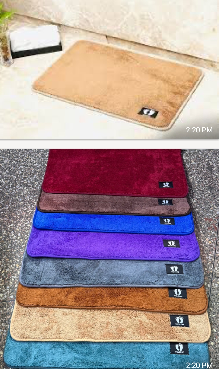 DOOR MATS ARE A MUST-HAVE HOME ESSENTIAL DESIGNED TO KEEP YOUR SPACE CLEAN, DRY AND STYLISH ALL AT ONCE 🏠✨ PERFECT FOR BOTH INDOOR USE AND BATHROOM SPACES, THESE MATS BRING TOGETHER COMFORT, HYGIENE