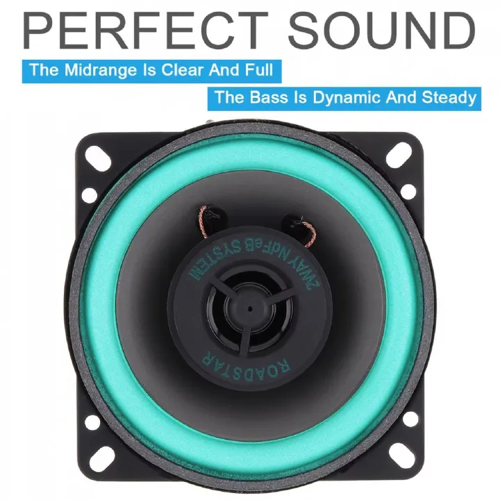 1pc 4/ 5 /6.5 Inch Car Speakers Universal HiFi Coaxial Subwoofer Car Audio Music Stereo Full Range Speakers for Car Auto Speaker