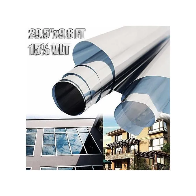 Car / Home Window Tint Film 3m Solar Protection Gl Sticker 1 PC (3 Mtrs)