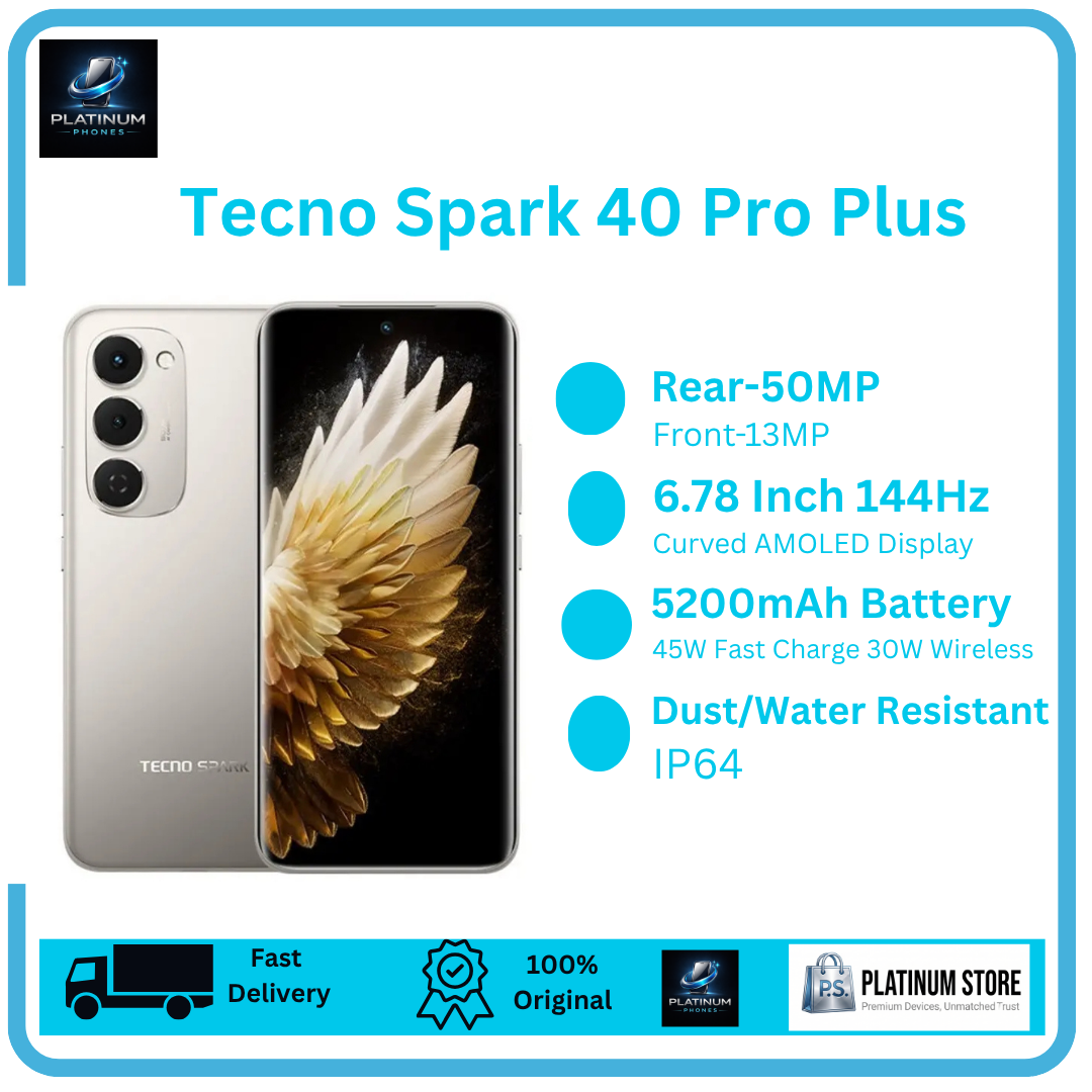 Best price for [Price Drop] TECNO Spark 40 Pro Plus 256GB+16(8+8)GB ...