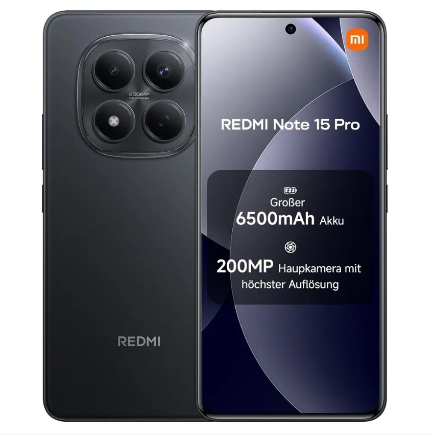 [FREE GIFTS🔥] XIAOMI Redmi Note 15 Pro 256GB+16(8+8)GB 3D-Curved Display 6.77" 120Hz Display Under-Display Fingerprint (200+8)MP Camera 6500mAh Battery 45W Hyper-Charge AI Smartphone