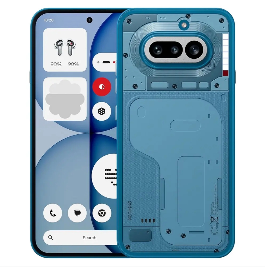[Brand New🔥🔥] Nothing Phone 4A 256GB+8GB 6.78" AMOLED 120Hz Display Dual SIM 50+50+8MP Back Cameras 5080mAh Battery 50W Fast Charging Under-Display Fingerprint IP64 Rated Android Smartphone