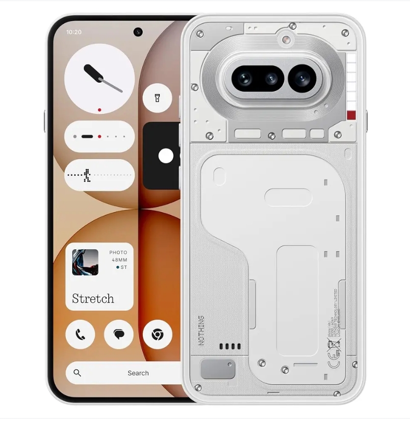 [Brand New🔥🔥] Nothing Phone 4A 256GB+8GB 6.78" AMOLED 120Hz Display Dual SIM 50+50+8MP Back Cameras 5080mAh Battery 50W Fast Charging Under-Display Fingerprint IP64 Rated Android Smartphone