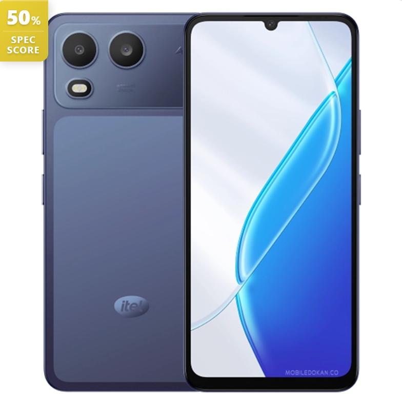 [Anniversary Offer] itel A200 128GB+4GB 6.75" IPS LCD 120Hz Display Dual SIM 13MP Rear Camera 5000mAh Battery 15W Fast Charging IP65 Rated Drop Resistant Smartphone