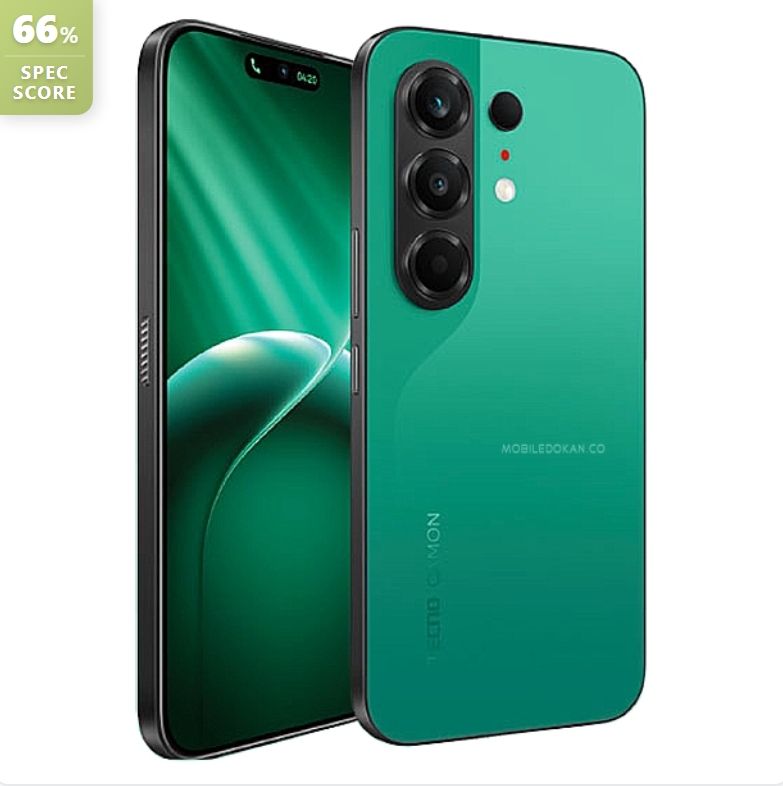 [Anniversary Offer] TECNO Camon 50 256GB+16(8+8)GB 6.78" 144Hz AMOLED Display 50MP+8MP Rear Camera 6150mAh Battery 45W Fast Charging Under-Display Fingerprint IP68/69K Smart TECNO AI Smartphone