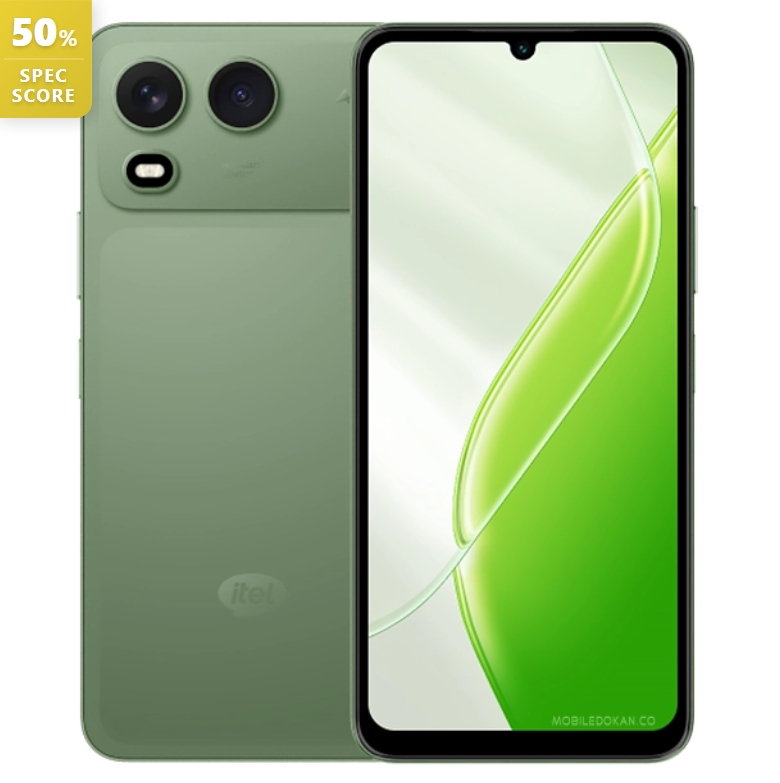 [Anniversary Offer] itel A200 128GB+4GB 6.75" IPS LCD 120Hz Display Dual SIM 13MP Rear Camera 5000mAh Battery 15W Fast Charging IP65 Rated Drop Resistant Smartphone