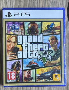 Grand Theft Auto V (GTA 5) PS5 Game – PlayStation 5 Open World Action Adventure, Enhanced Graphics, Story Mode, GTA Online, Next-Generation Gaming Experience