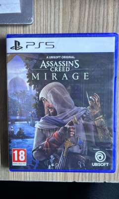 Assassin's Creed Mirage PS5 Game – PlayStation 5 Action Adventure, Open World Stealth, Parkour Combat, Enhanced Graphics, Immersive Story Campaign and Next-Generation Gaming Experience