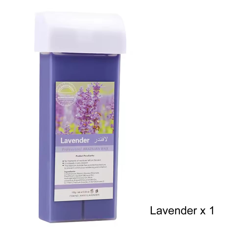 Painless Roll-On Wax Depilatory Honey & Aloe Vera Wax Cartridge for Bikini And Body Hair Removal
