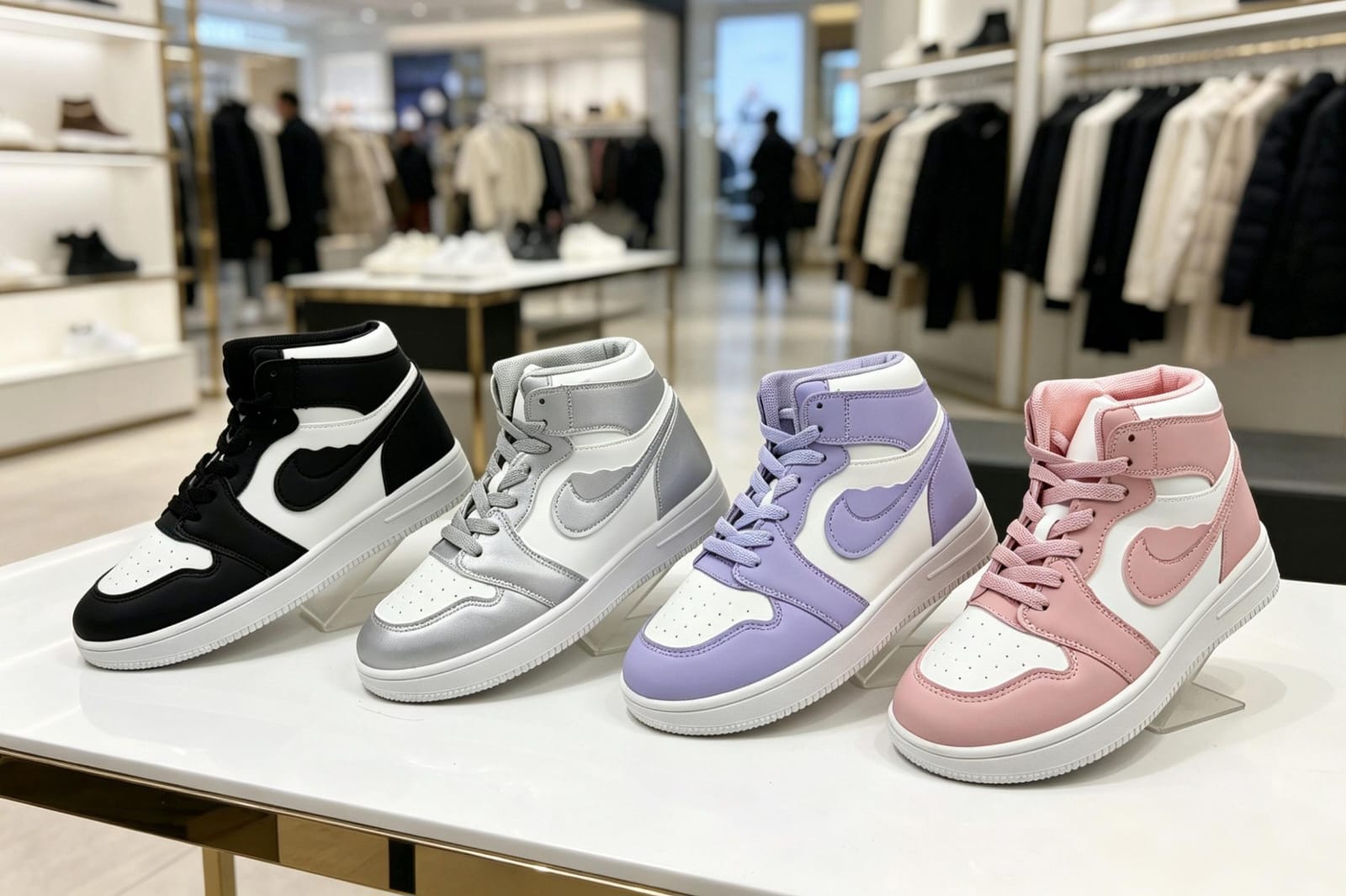 Unisex High-Top Casual Sneakers / Fashion Basketball Shoes