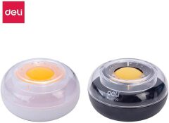 Deli Essential Fingertip Moistener Anti Slip Finger Wet Sponge Pad For Counting Money Paper Handling Office School Use