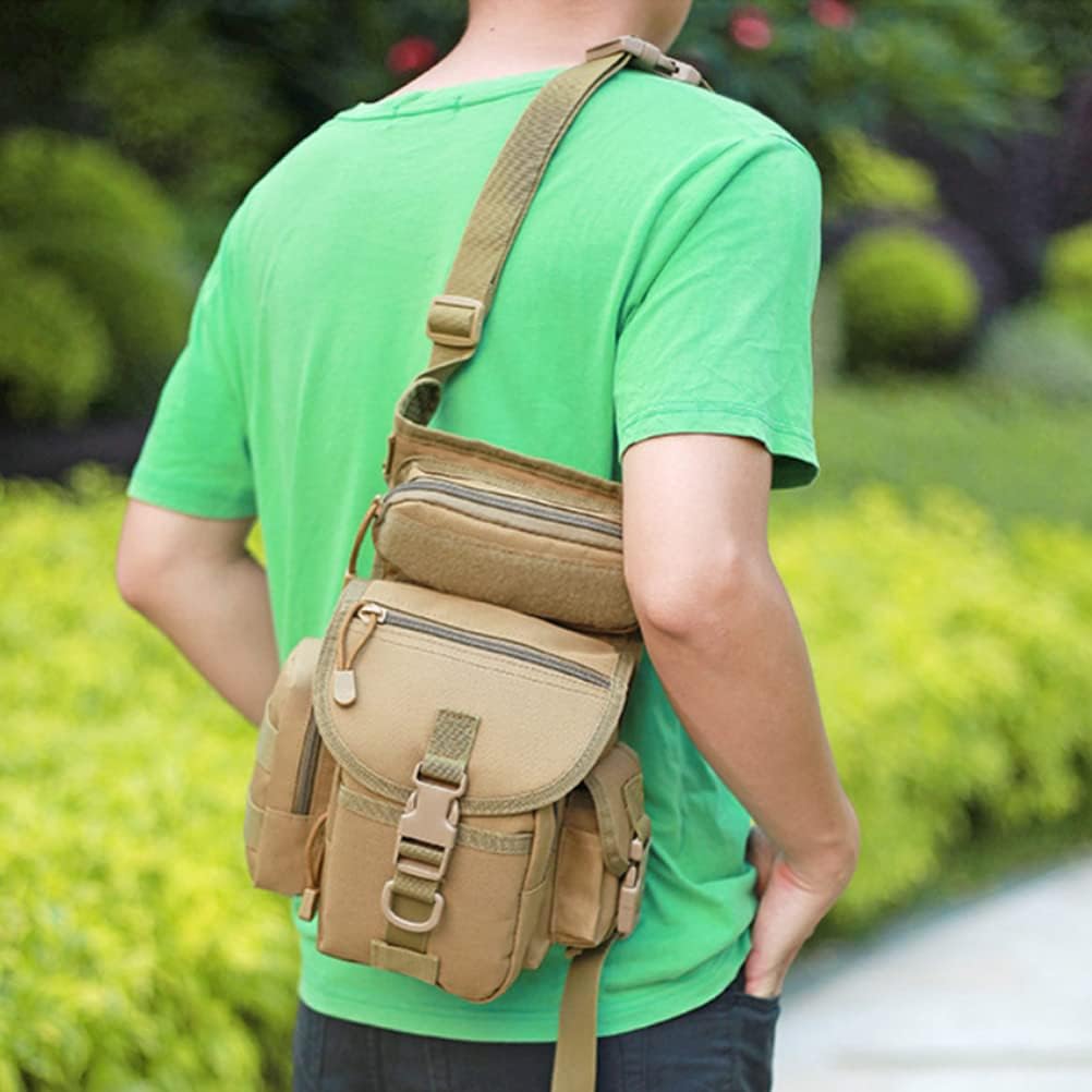 Tactical Drop Leg Bag Military Thigh Pack Outdoor Waist Leg Pouch Utility Hip Gear Pouch Motorcycle Riding Travel Storage Bag