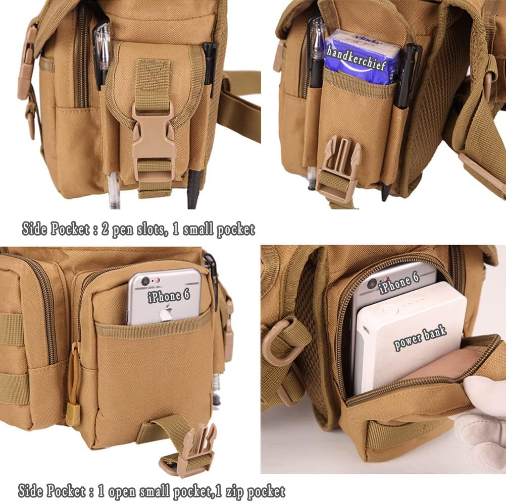 Tactical Drop Leg Bag Military Thigh Pack Outdoor Waist Leg Pouch Utility Hip Gear Pouch Motorcycle Riding Travel Storage Bag