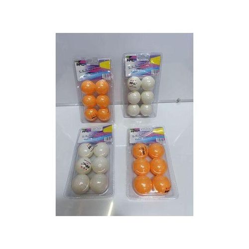 40mm Table Tennis Balls 6 Pieces Durable Ping Pong Balls For Training Practice And Indoor Sports Play