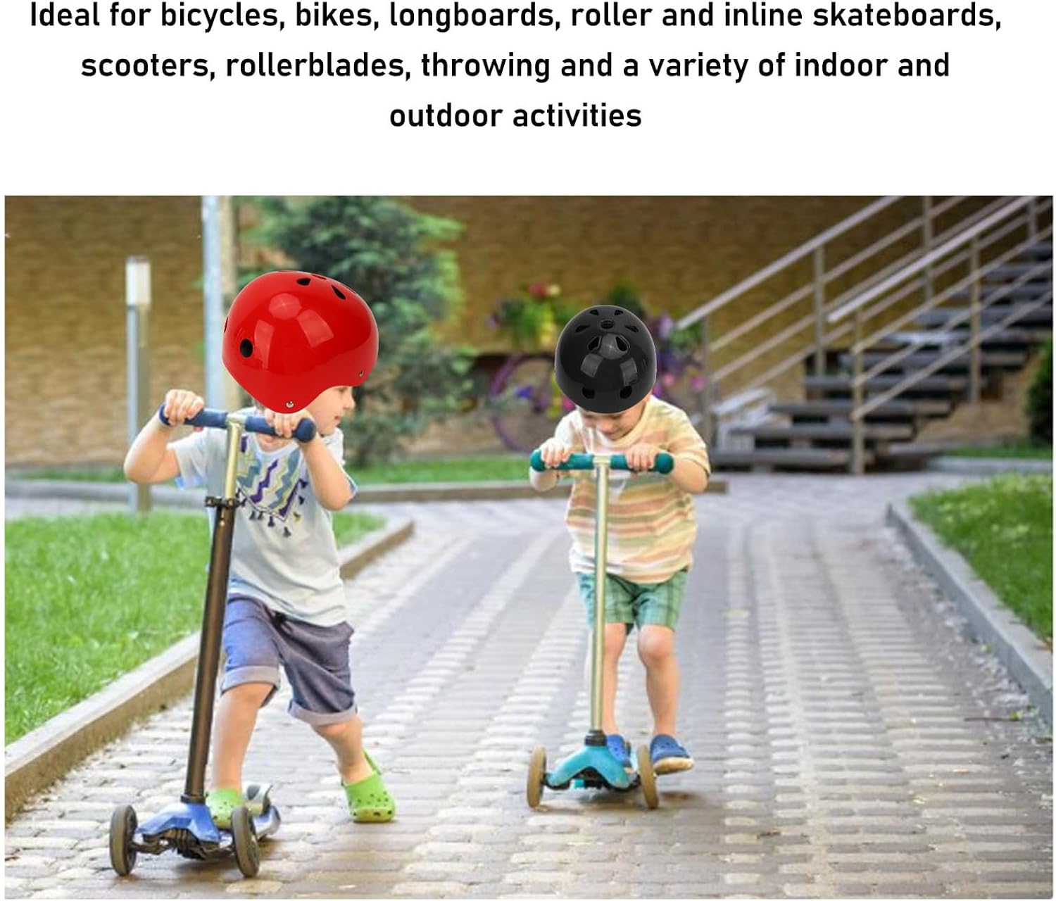 Kids Adjustable Safety Helmet – Cycling, Skating & Scooter Riding Protective Sports Helmet for Children Outdoor Safety