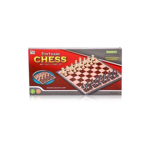 Magnetic Folding Chess Board Game Set – Educational Strategy Board Game for Kids & Adults, Portable Travel Chess Set