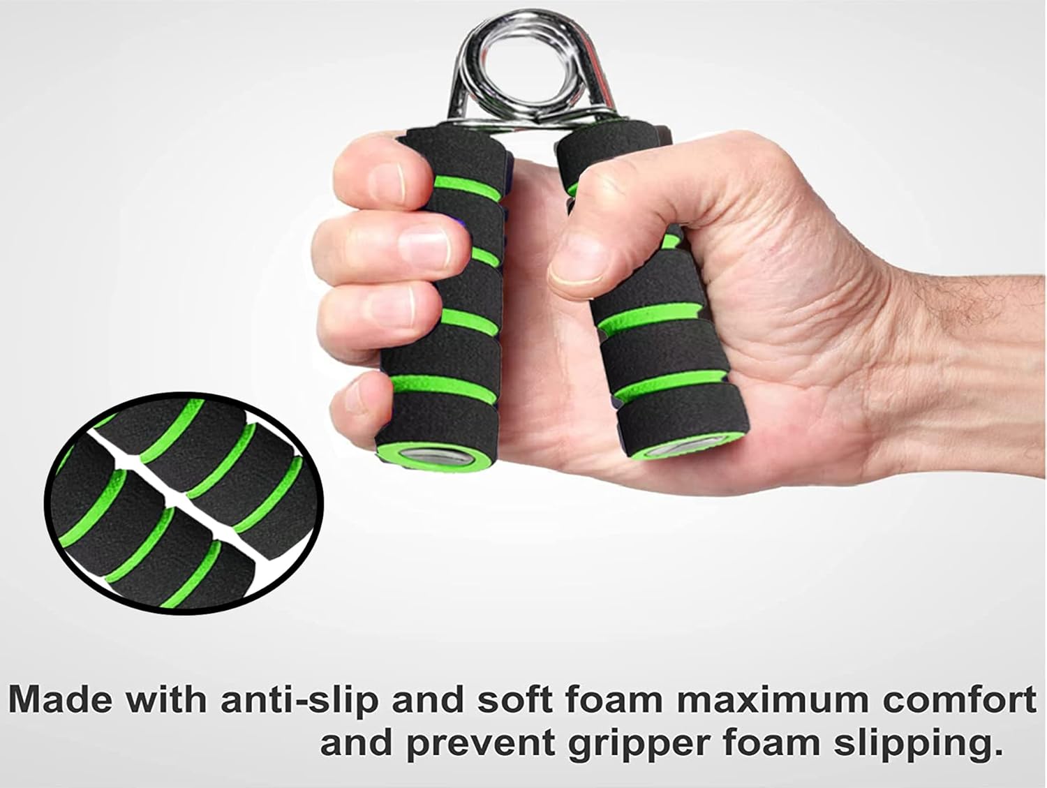 Generic Adjustable Hand Grip Strengthener Forearm Exerciser Training Set For Wrist Finger Grip Strength Fitness And Rehabilitation